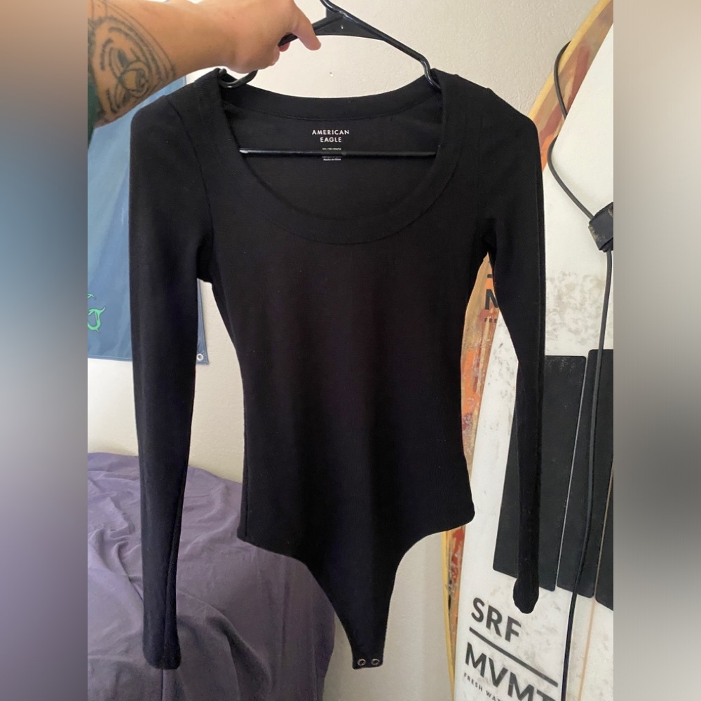 American Eagle Outfitters Black XS Bodysuit for Women